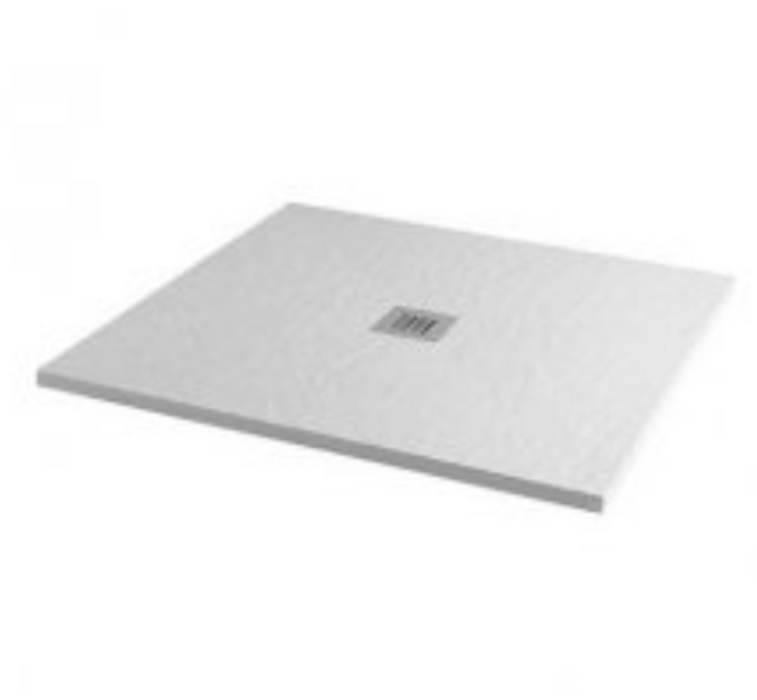 MX Square Mineral Shower Tray 1000 x 1000mm - Select Colour