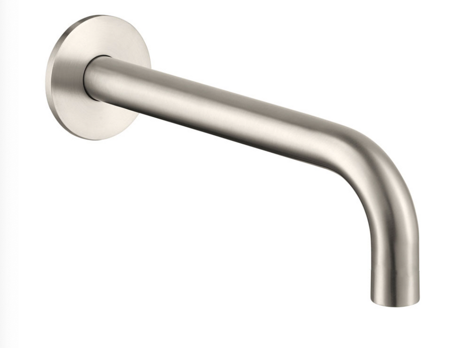 JTP Inox Pure Stainless Steel Bath Spout 250mm