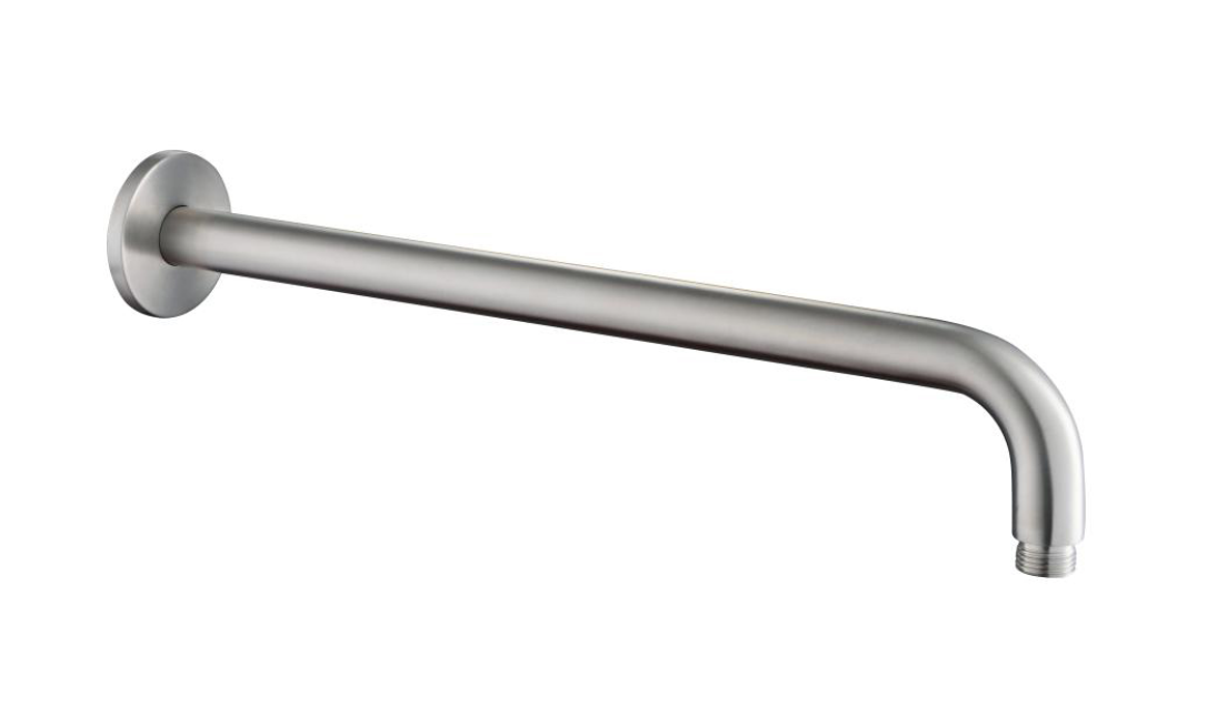 JTP Inox Pure Stainless Steel Shower Arm - Select Handle