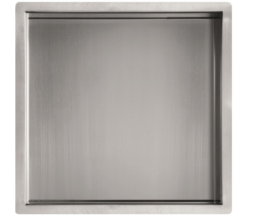 JTP Inox Pure Stainless Steel Shower Niche - Select Size