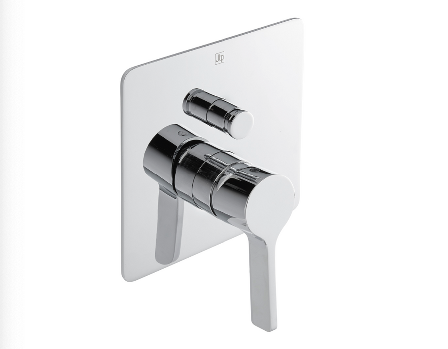 JTP Curve Chrome Single Lever Concealed Diverter Valve