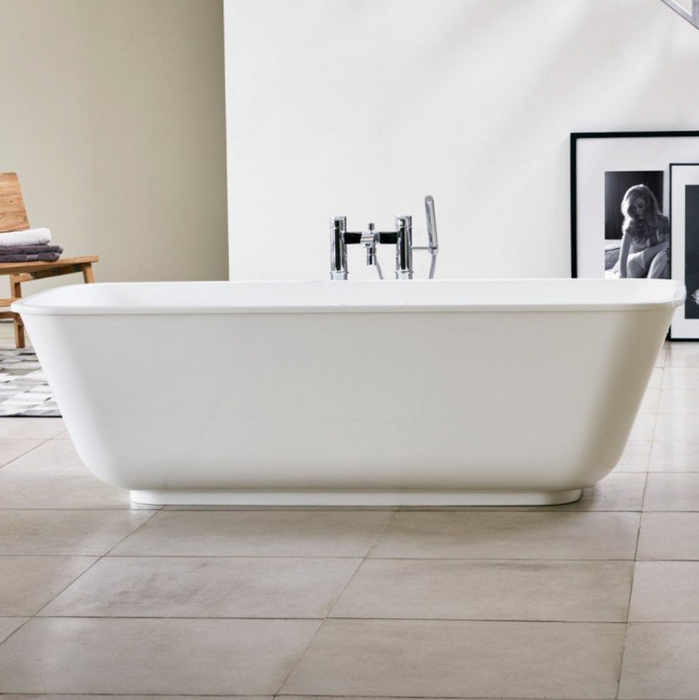 ClearWater Modern Nuvola Clear Stone Freestanding Bath 1700 x 750mm