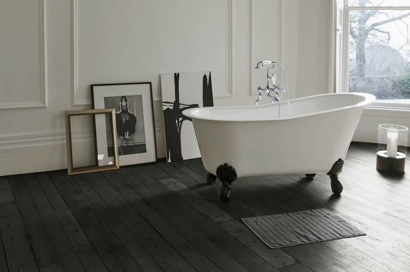 ClearWater Classical Romano Petite Floorstanding Bath 1524 x 750mm