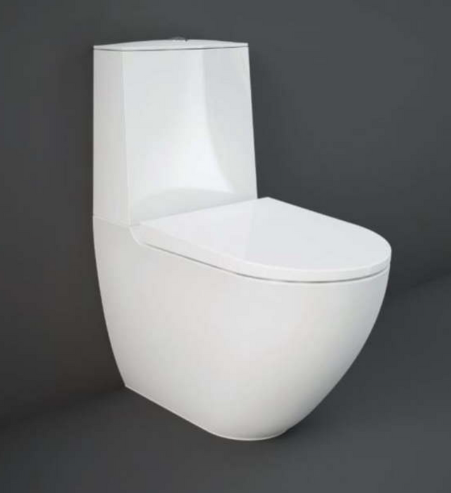 RAK Ceramics Des Fully BTW WC with Touches Cistern & Soft Close Seat