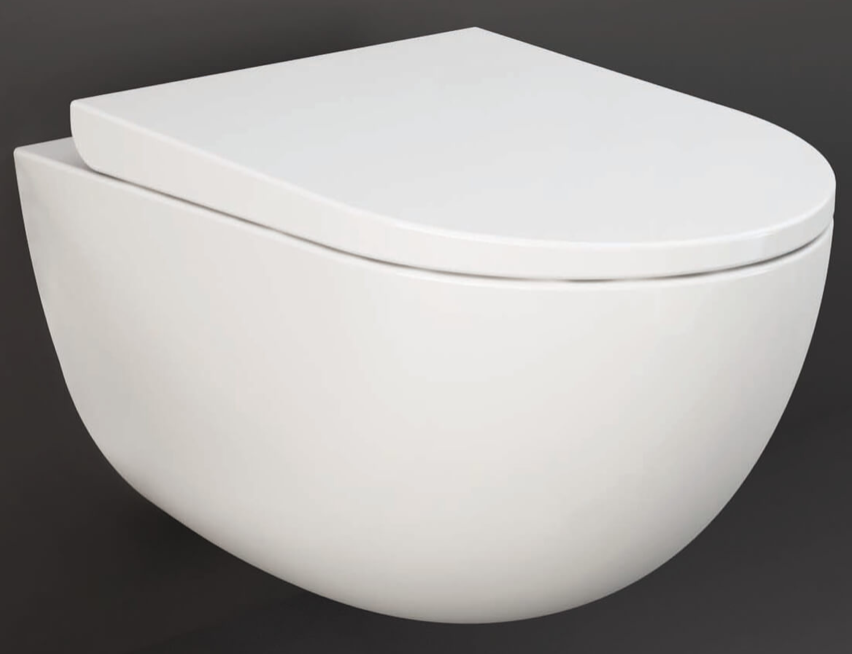 RAK Ceramics Des Wall Hug WC with Soft Closed Seat