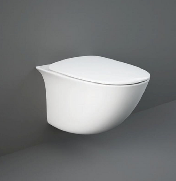 RAK Ceramics Sensation Mini Wall Hung WC with Soft Close Seat