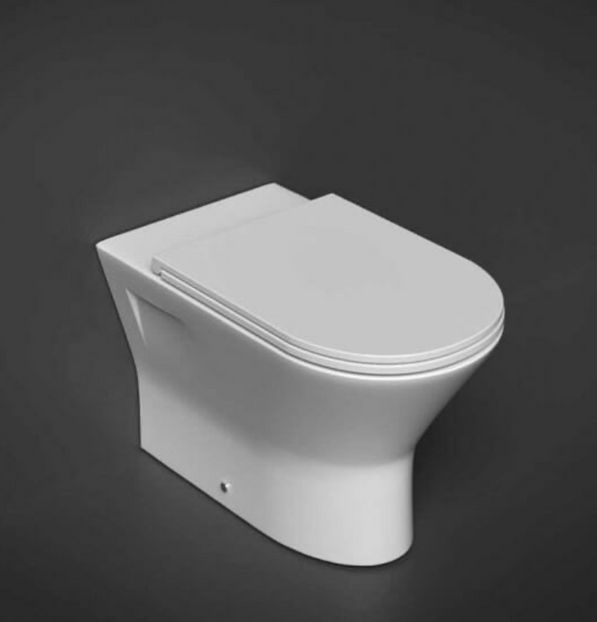 RAK Ceramics Resort 400mm Back to Wall WC with Slim Seat