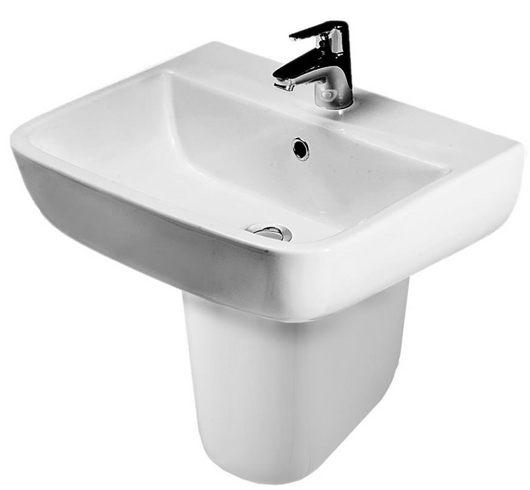 RAK Ceramics Series Semi Pedestal 520mm Wash Basin - Select Style