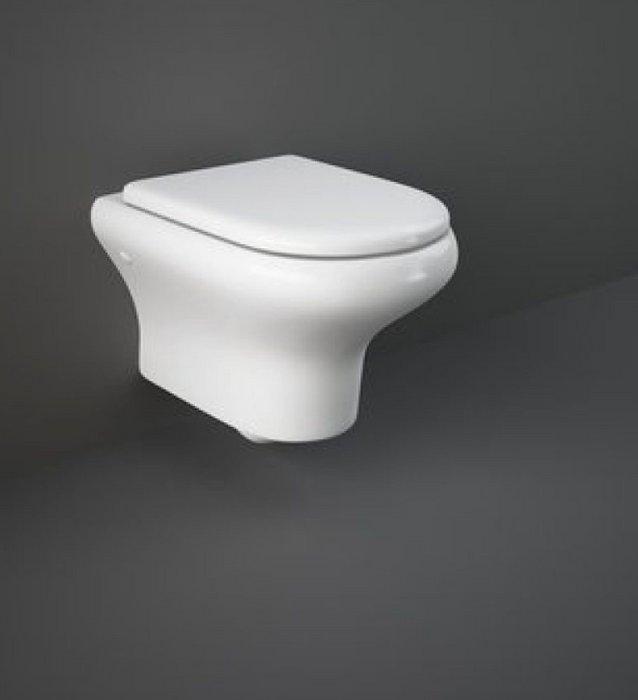 RAK Ceramics Compact Wall Hung WC with Soft Close Seat