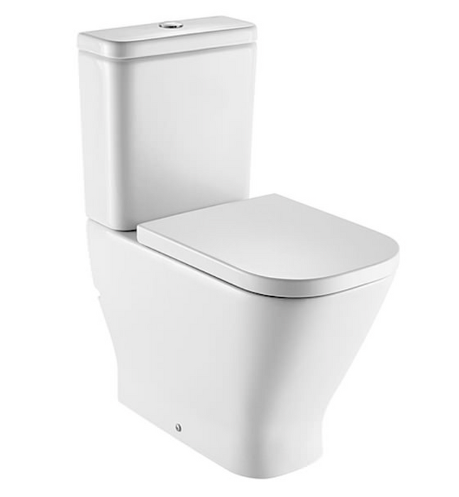 Roca The Gap Comfort Height WC Pan with Cistern & Standard/Soft Close Seat