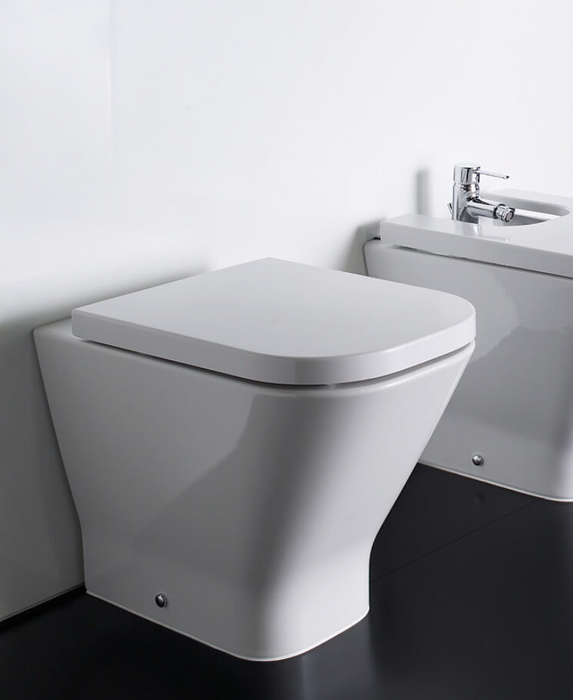 Roca The Gap Back to Wall WC Pan with Standard/Soft Close Seat