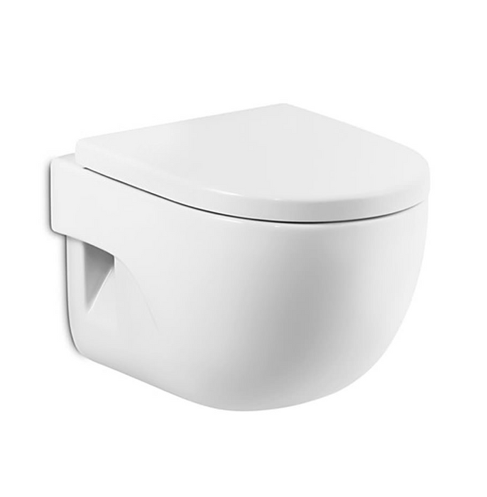 Roca Meridian N Wall Hung WC with Seat - Select Pan/Seat