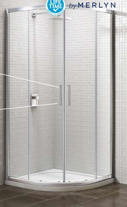 Merlyn Double Door Quadrant Shower Door Enclosure 8mm 800 x 1900mm