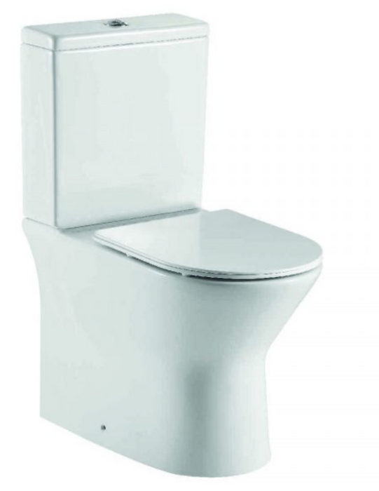 Middleton Rimless Closed Back Pan with Cistern & Soft Close Seat