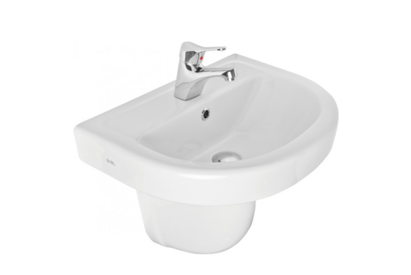 Revive 460mm Basin with Semi-Pedestal