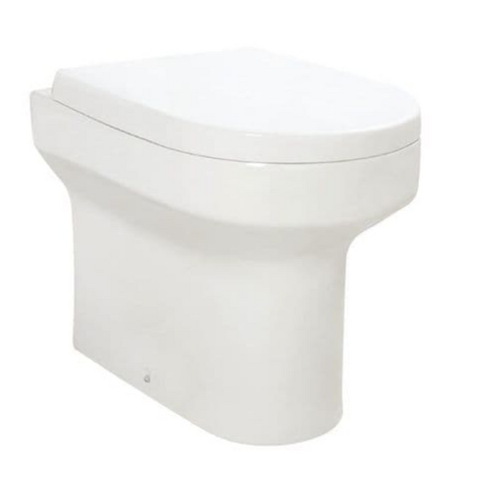 Spa Back to Wall Pan with D Shape Soft Close Seat