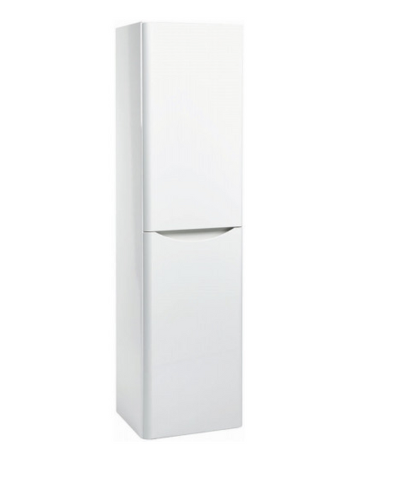 Bella High Gloss White 1500 Tall Cabinet