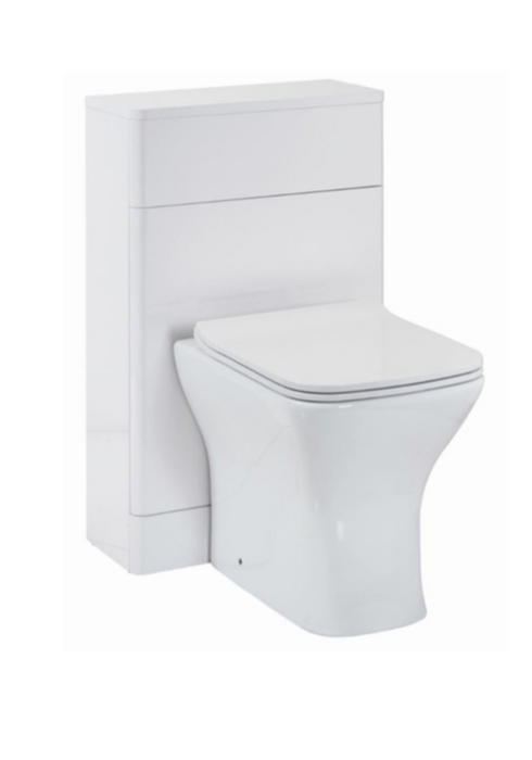 Rossini White Back to Wall WC Unit