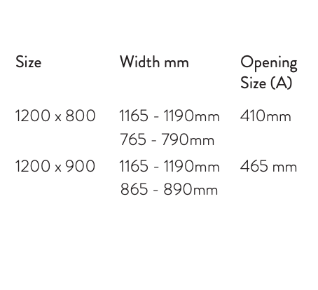 S8 Chrome Frameless Offset Double Door Quadrant 1200 x 800mm