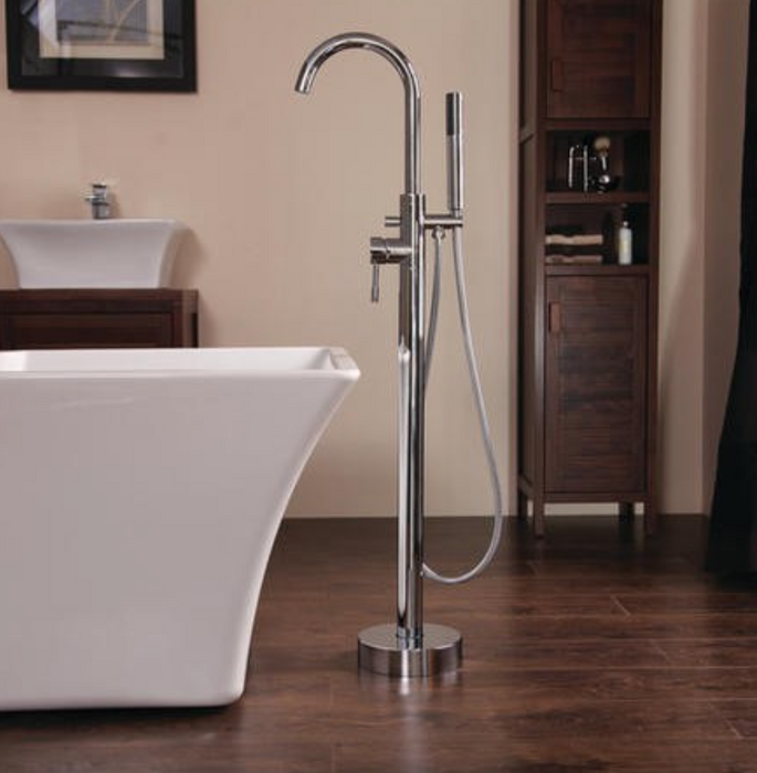 Premier Chrome Freestanding Bath Shower Mixer