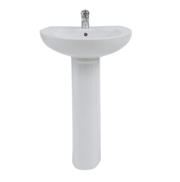 Xclusive 550 1TH Basin with Pedestal