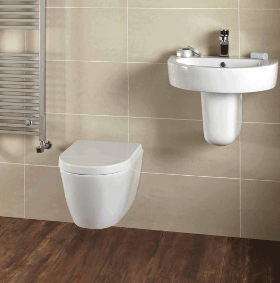 Emme 560 1TH Basin with Semi-Pedestal