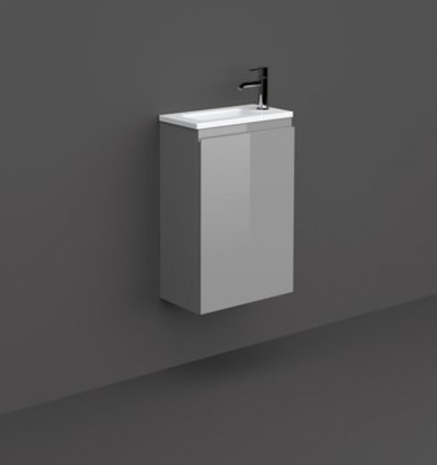 RAK-Petite Pure White 410 Wall Hung Vanity with Basin
