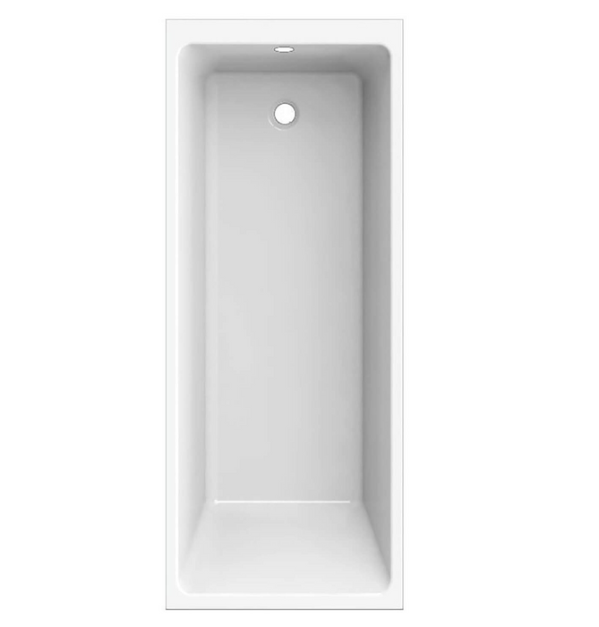 Chic2 Single Ended Tungstenite Acrylic Bath - Select Size