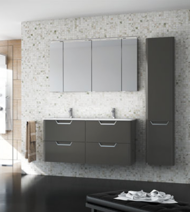 Life Anthracite 1600 Tall Cabinet LH