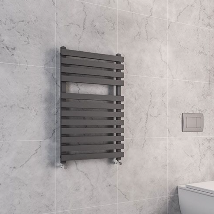 Cima Black Designer Towel Rail 500 x 800mm