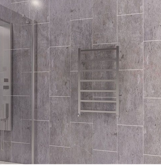 Sera Black Designer Towel Rail 500 x 1200mm