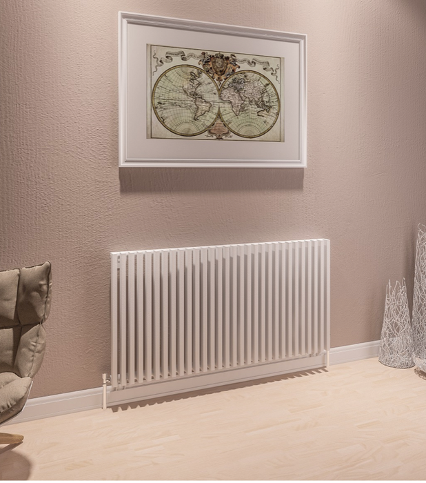 Desio Anthracite Steel Horizontal Designer Radiator 980 x 600mm