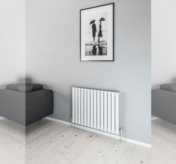 Moda Anthracite Steel Horizontal Designer Radiator 830 x 600mm