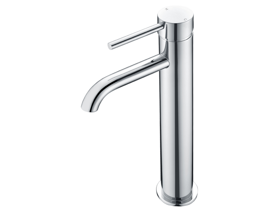 Mineral Matt Black Tall Mono Basin Mixer