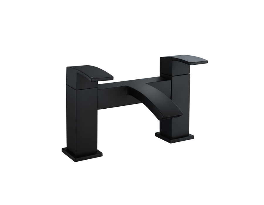 Onyx Matt Black Bath Filler