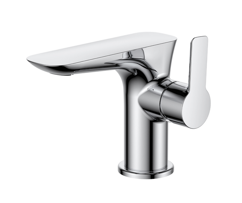 Vido Chrome Basin Mixer with Click-Clack Waste