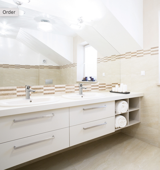 Maya Chrome Basin Mixer with Pop-Up Waste