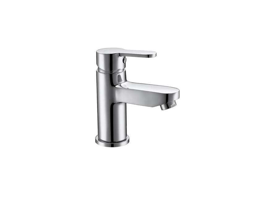 Luna Chrome Basin Mixer with Click-Clack Waste