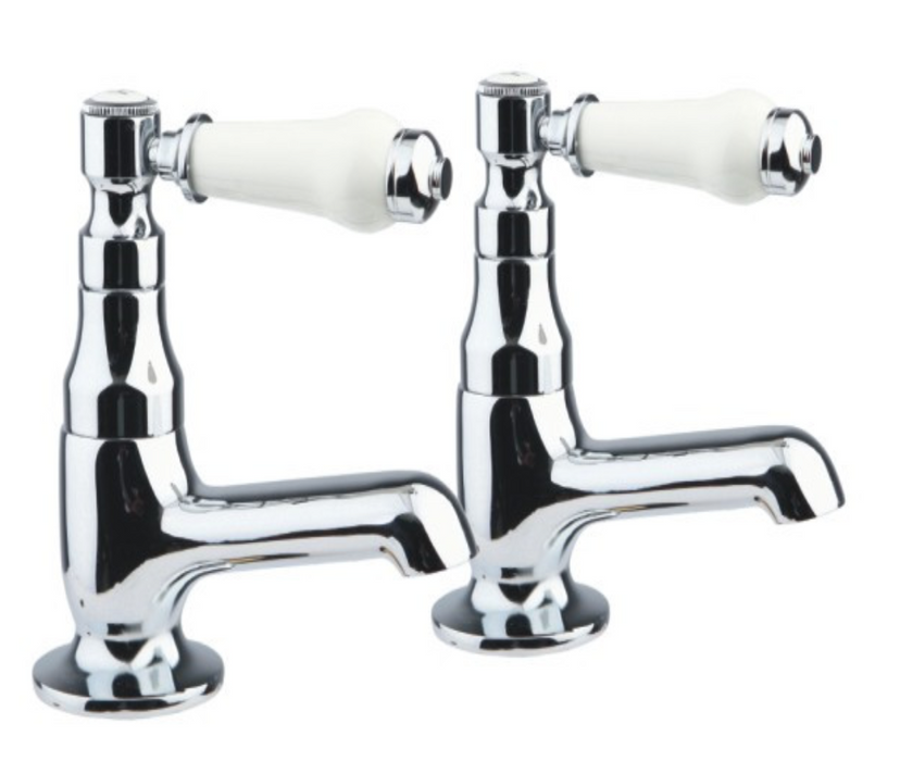 Holborn Lever Chrome Bath Taps