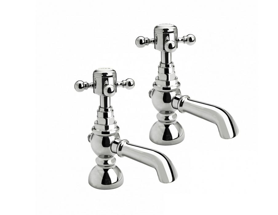Holborn Edwardian Chrome Bath Taps
