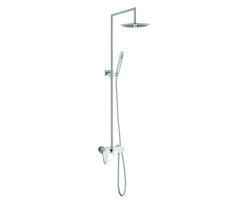 Sash Chrome Thermostatic Shower Column Mixer