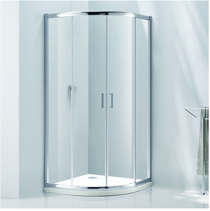 Purity Quadrant Shower Enclosure 1000 x 1000mm with Shower Tray