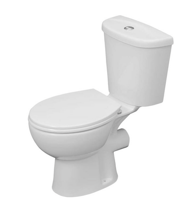 Cheverney Concealed Cistern Pan with Loire Soft Close Seat