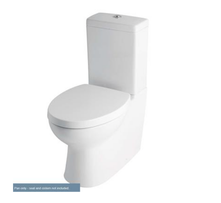 Crowthorne WC Pan with Cistern and Soft Close Seat