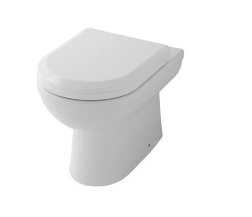 Dura Back to Wall Rimless Pan with Soft Close Seat