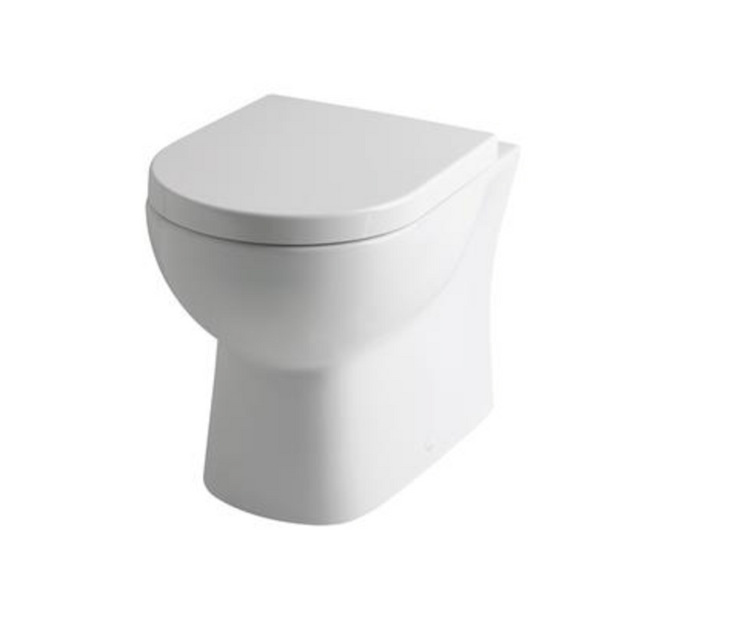 Farringdon Back to Wall Rimless Pan with Soft Close Seat