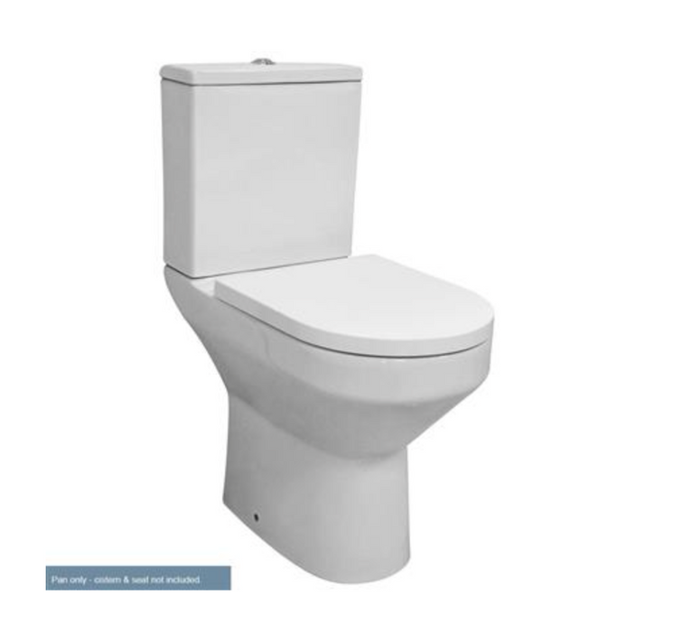 Kenley Close Coupled Comfort Height Rimless Pan with Cistern & Soft Close Seat