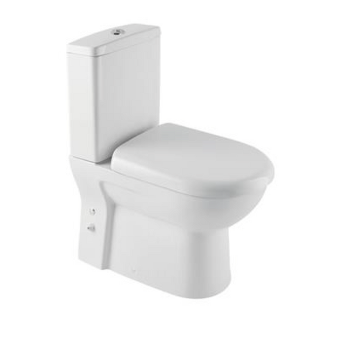 Lisbon II CC BTW Pan with Cistern and Soft Close Seat