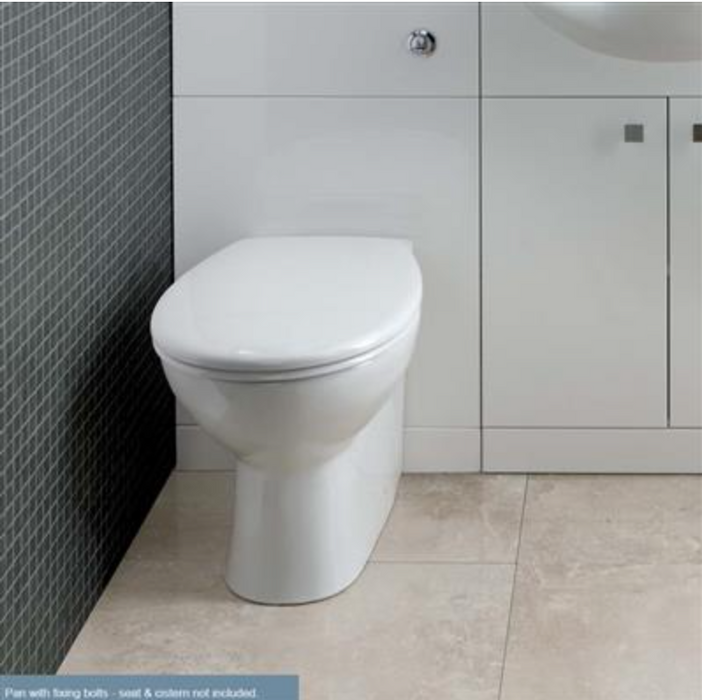 Loire Back to Wall WC Pan with Soft Close Seat