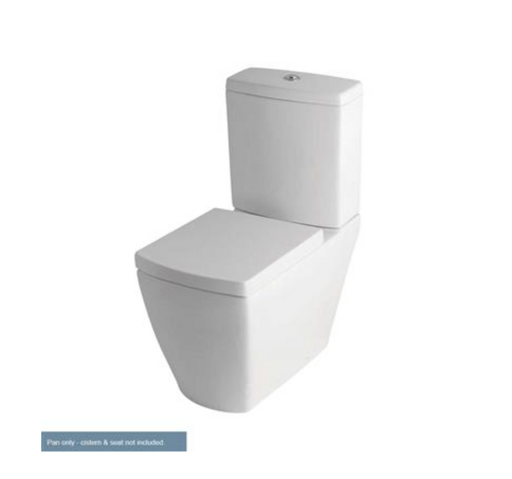 Mentmore WC Pan with Cistern and Soft Close Seat